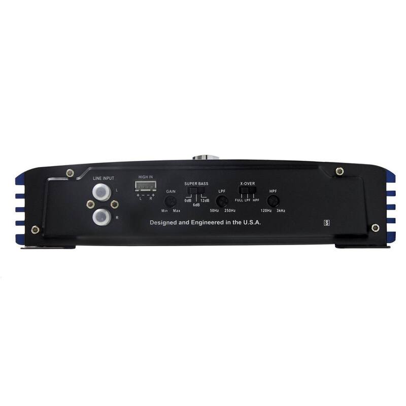 Crunch 2-Channel Car Stereo Amplifier with 300-Watt 6.5 iin. Speaker - PDX-1000.2 + CS-653
