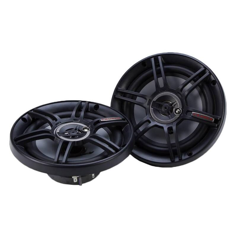 Crunch 2-Channel Car Stereo Amplifier with 300-Watt 6.5 iin. Speaker - PDX-1000.2 + CS-653