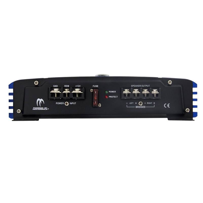 Crunch 2-Channel Car Stereo Amplifier with 300-Watt 6.5 iin. Speaker - PDX-1000.2 + CS-653