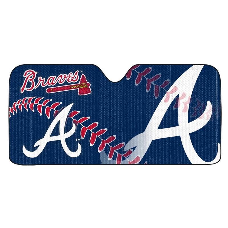 FANMATS MLB - Atlanta Braves Windshield Sun Shade - 28525