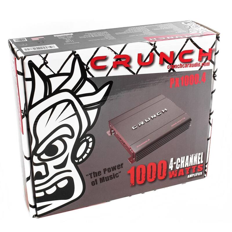 MAXXSONICS 4 Channel and 2 channel 1000 Watt Amp A/B Class Car Stereo Amplifiers - PX-1000.4 + PX-1000.2