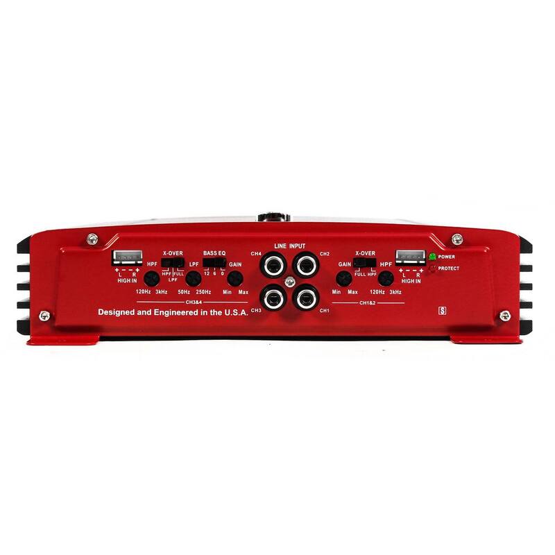 MAXXSONICS 4 Channel and 2 channel 1000 Watt Amp A/B Class Car Stereo Amplifiers - PX-1000.4 + PX-1000.2