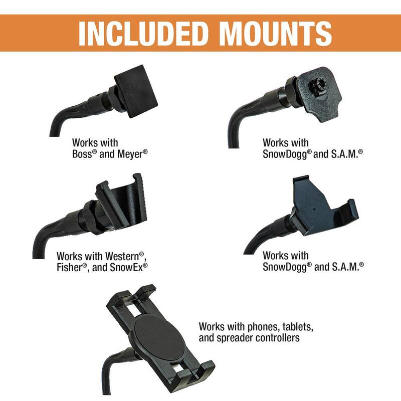 Buyers Products SAM Universal Snow Plow Controller Cup Holder Mount Kit - 1306890