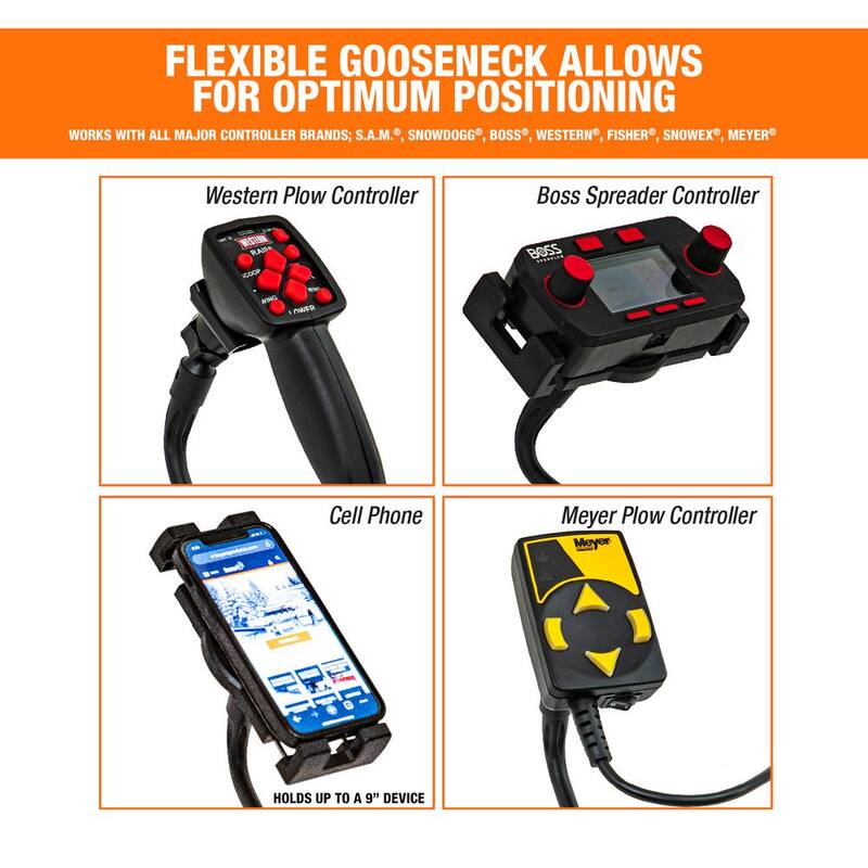 Buyers Products SAM Universal Snow Plow Controller Cup Holder Mount Kit - 1306890