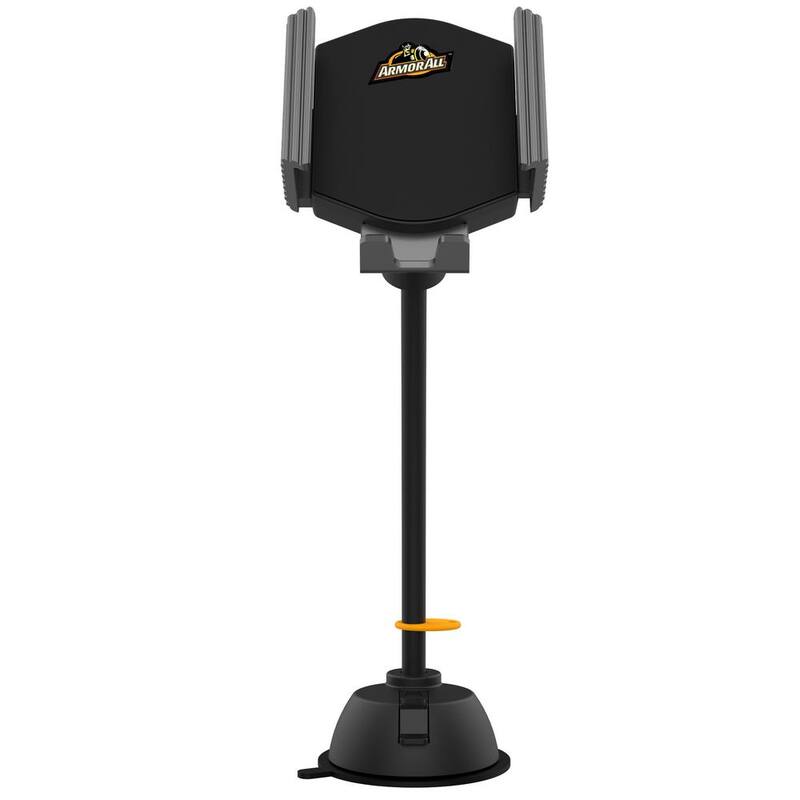 Armor All Adjustable Universal Smartphone Mount With Gooseneck Suction Cup - AMH3-1015-BLK