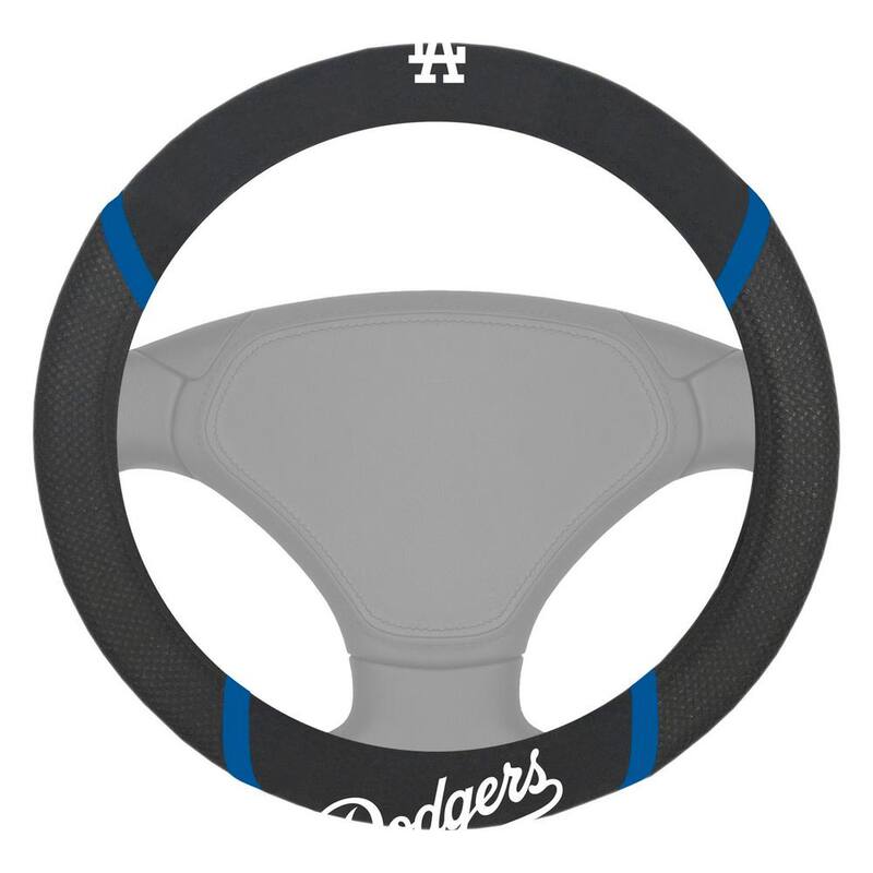 FANMATS MLB - Los Angeles Dodgers Steering Wheel Cover - 26618