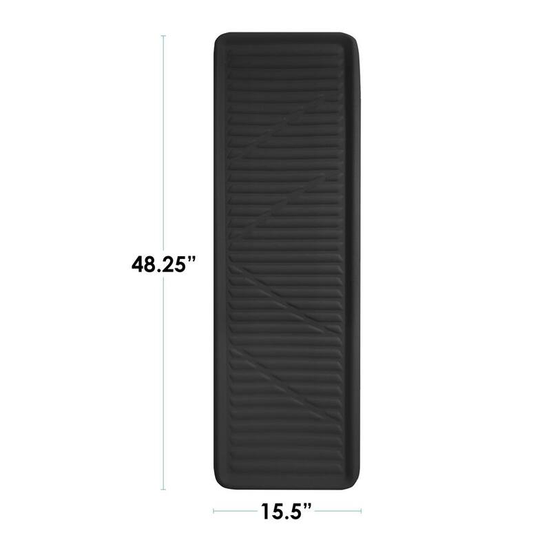 FH Group Heavy-Duty Faux Leather Cargo Mat for Toyota Sienna - DMTM15025BLK-TS