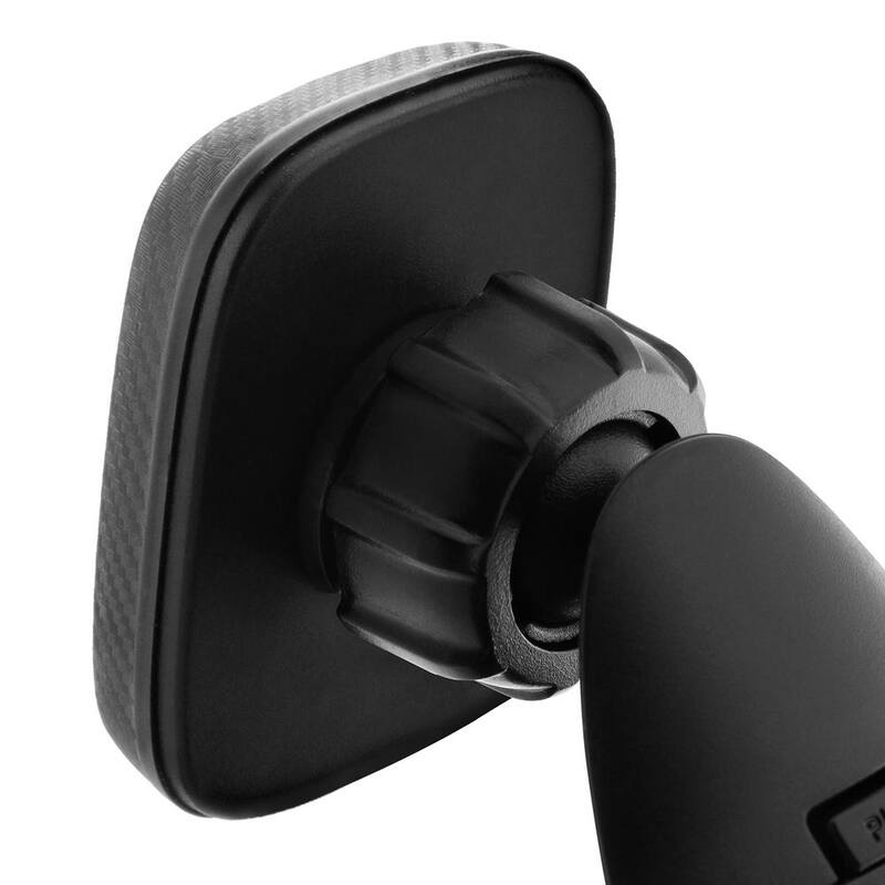 Monster Universal Magnetic Phone Mount With Pivoting Suction Cup Base, Hands-Free Calls, GPS - MMH5-1002-W12