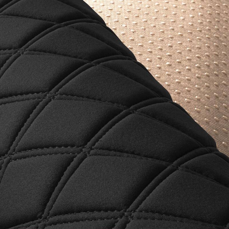 FH Group Neosupreme 47 in. x 23 in. x 1 in. Seat Protectors - Rear Set - DMFH1026BLACK