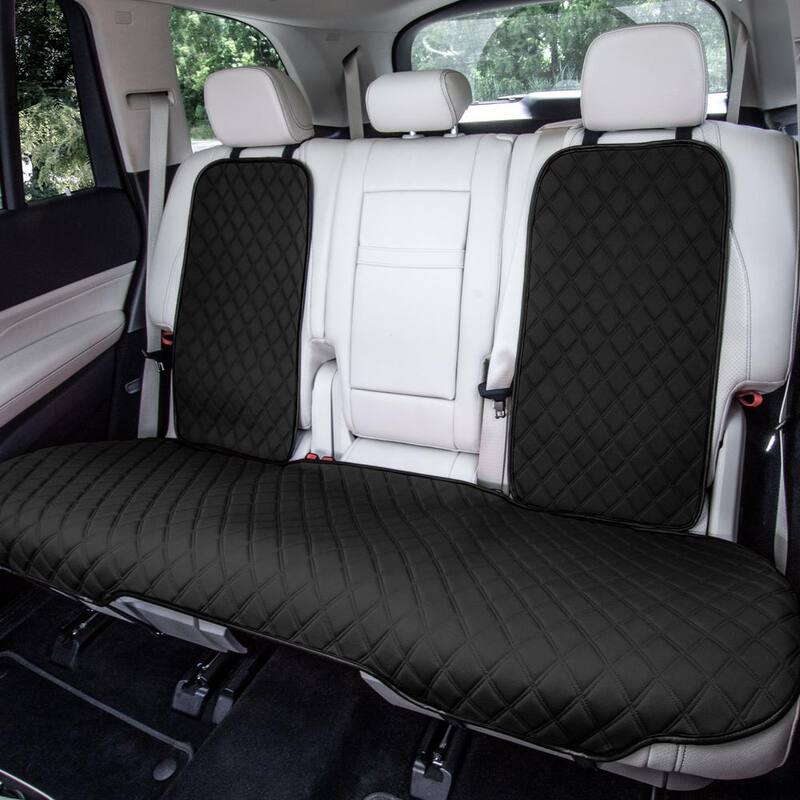 FH Group Neosupreme 47 in. x 23 in. x 1 in. Seat Protectors - Rear Set - DMFH1026BLACK