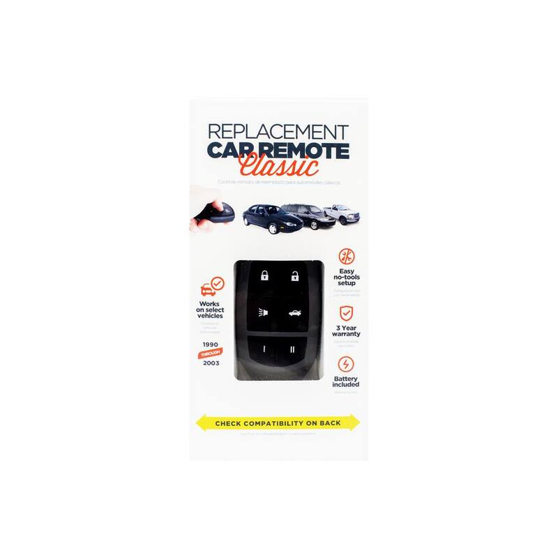 Car Keys Express Universal Car Remote Classic - One Remote for 150+ Vehicles, Ultimate Keyless Entry Solution for 26 Car Brands - UNRM-60RE