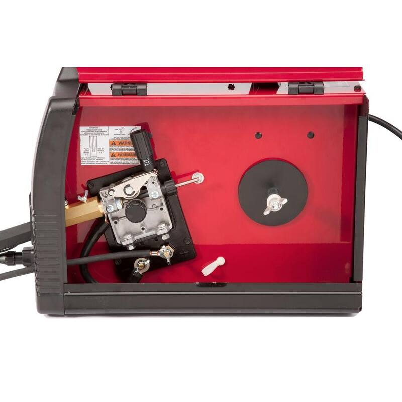 Lincoln Electric 125 Amp 115-Volt Weld-Pak 125 HD Flux-Cored Wire Welder Kit with .035 in. Flux-Core Welding Wire (1 lb. Spool) - K5365-15