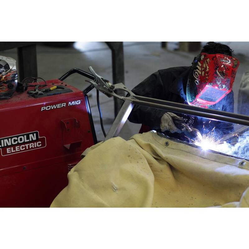Lincoln Electric 256 Amp Power MIG 256 MIG Wire Feed Welder with Magnum Pro 250L Gun 230-Volt - K3068-1
