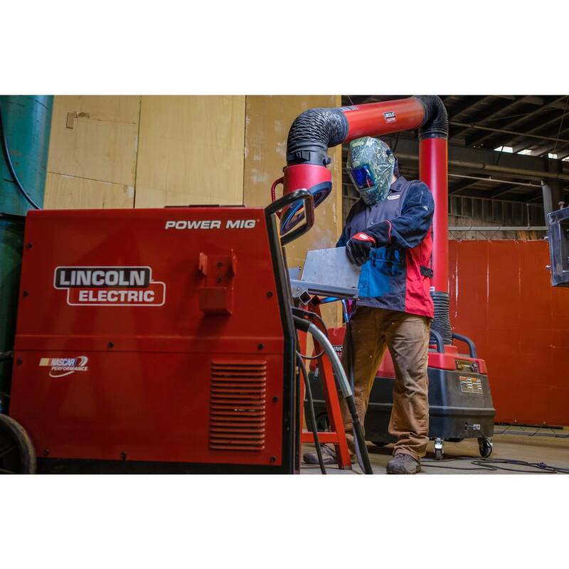 Lincoln Electric 256 Amp Power MIG 256 MIG Wire Feed Welder with Magnum Pro 250L Gun 230-Volt - K3068-1