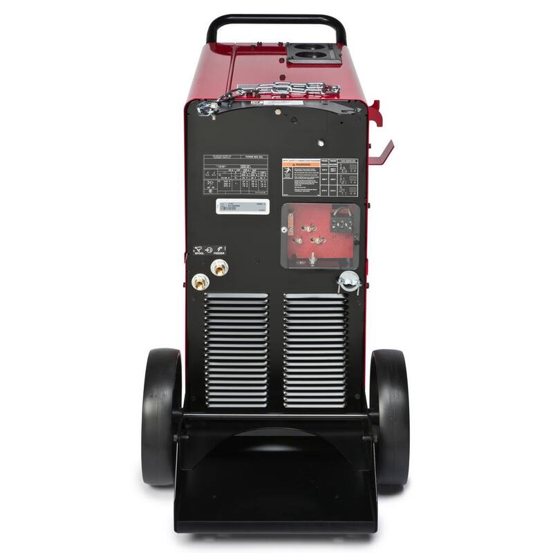 Lincoln Electric 300 Amp Power MIG 256 MIG Wire Feed Welder with Magnum Pro 250L 230- Volt/460-Volt/575-Vott - K3068-2