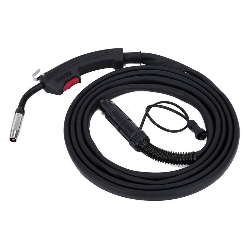 AM AMICO ELECTRIC 130 Amp MIG Wire Feeder Flux Cored Wire Gasless Welder, 115-Volt and 230-Volt IGBT Inverter Welding, 80% Duty Cycle - MIG-130A