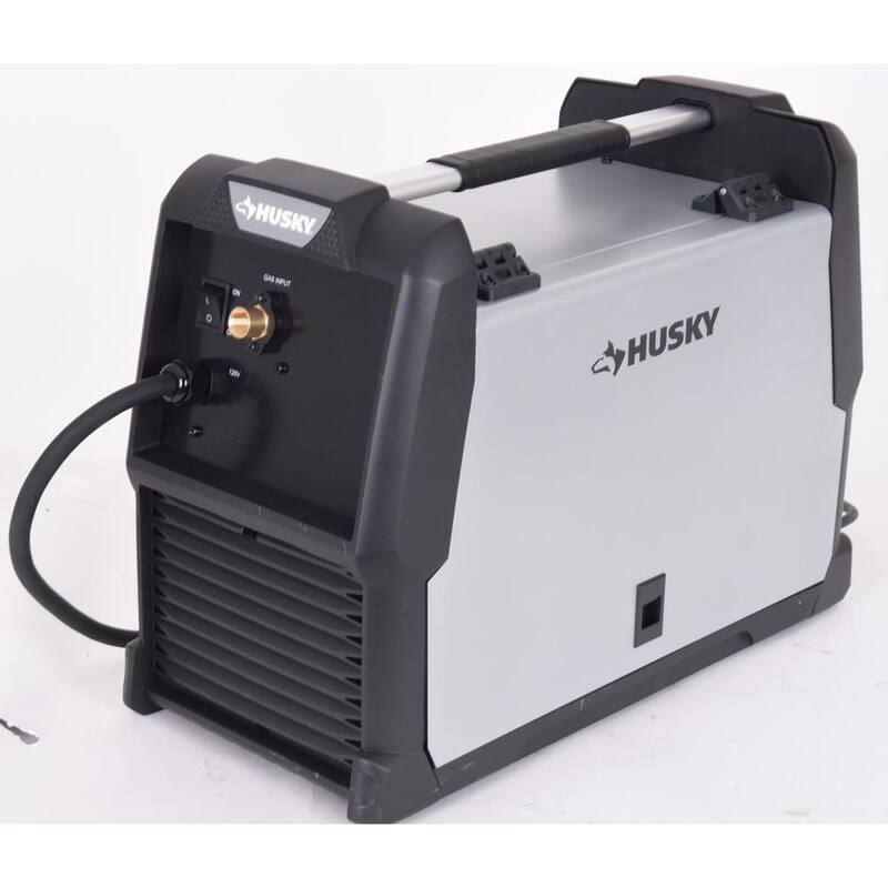 Husky Single Phase 140 Amp 120-Volt AC Gas MIG Wire Feed Welder with Gas Regulator - PIONEERMIG140