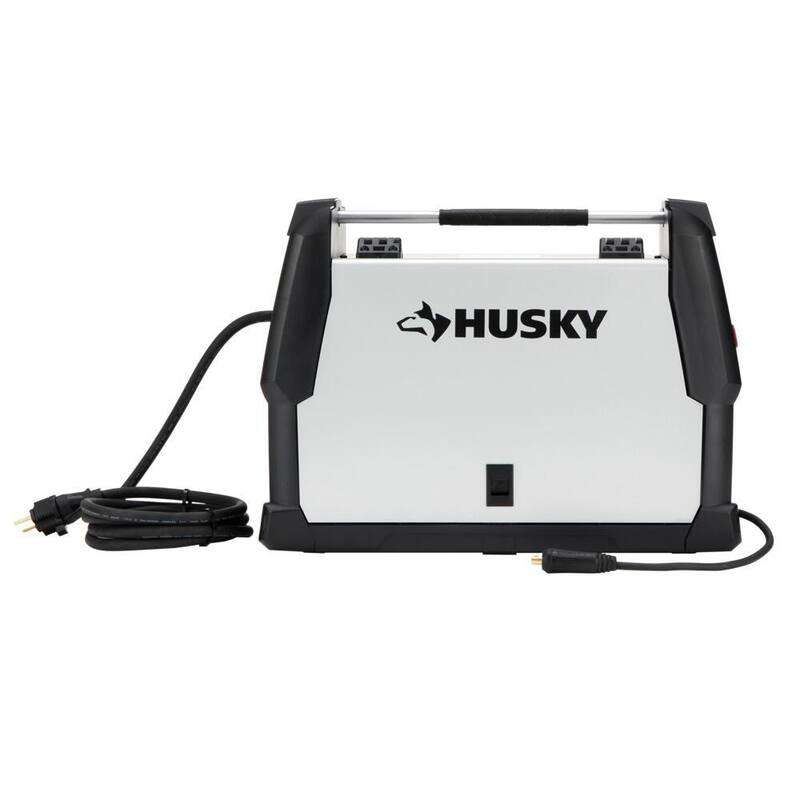 Husky Single Phase 140 Amp 120-Volt AC Gas MIG Wire Feed Welder with Gas Regulator - PIONEERMIG140