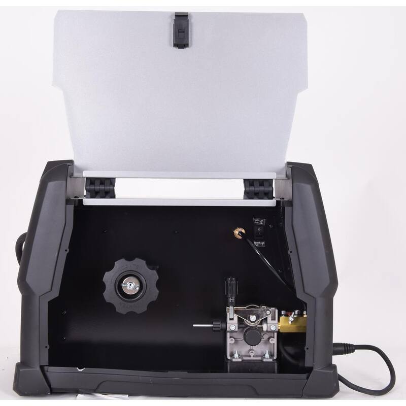Husky Single Phase 140 Amp 120-Volt AC Gas MIG Wire Feed Welder with Gas Regulator - PIONEERMIG140