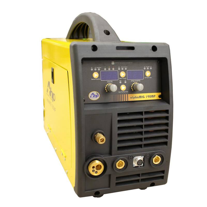 AHP ALPHAMIG 190MP 200 Amp, 110-Volt/220-Volt Dual Voltage AC Voltage Input  DC MIG/TIG/STICK COMBO  3-in-1 Welder - ALPHAMIG 190MP