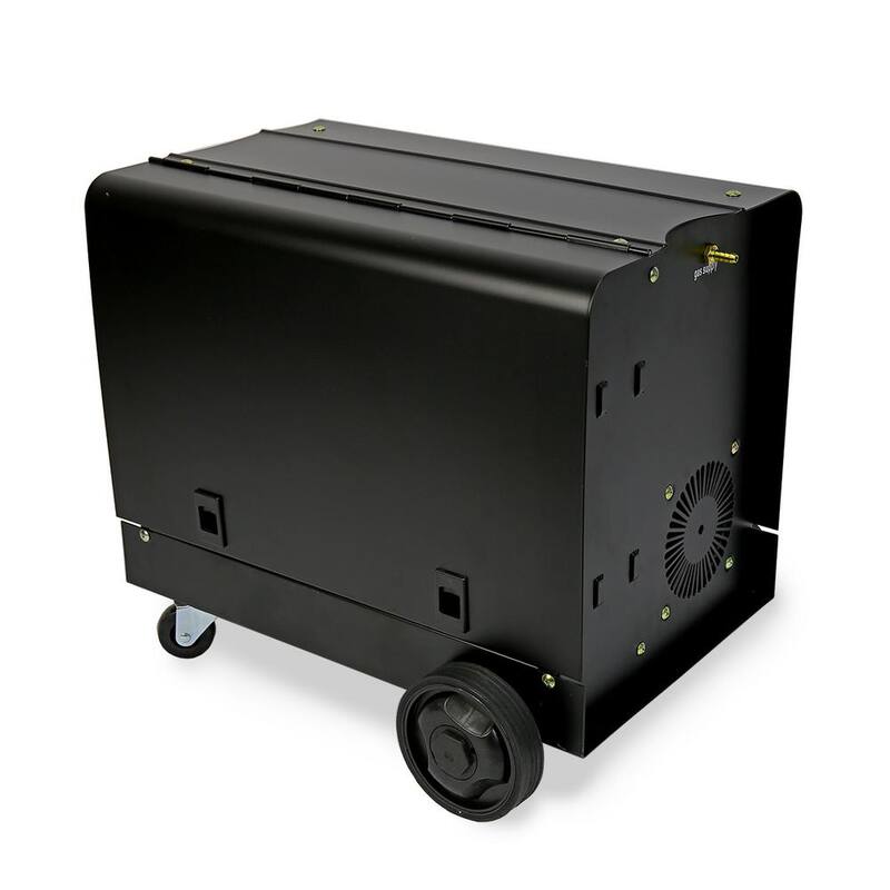 XtremepowerUS 190 Amp Dual MIG-195 230-Volt Gasoline Flux Core Auto Wire Aluminum Welding Machine Gas/No Gas Welder - 55016-H1