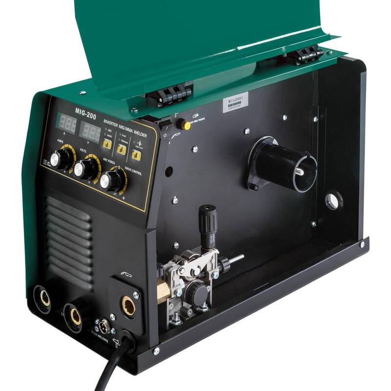 Grizzly Industrial 200 Amp Input power: 120V/230V MIG Welder - G0882