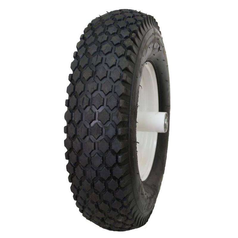 Hi-Run Stud 24 PSI 4.1 in. x 3.5-4 in. 4-Ply Tire and Wheel - CT1010