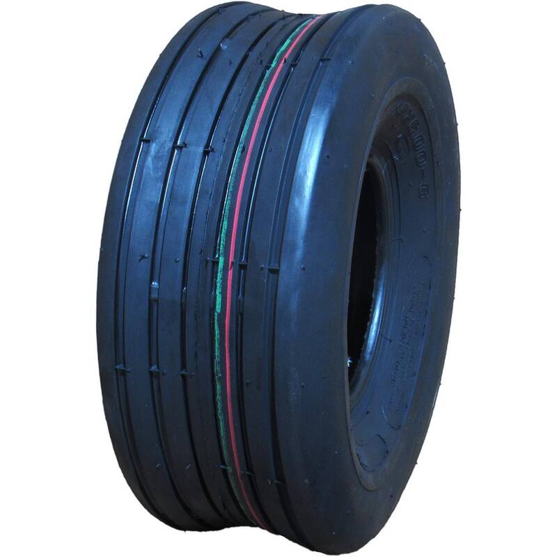 Hi-Run 11 in. x 4 in.-5 4-Ply Rib Lawn/Garden Tire - WD1090