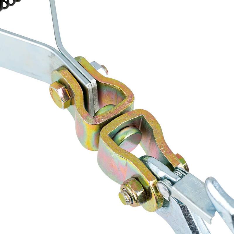 Maasdam Pow'R Pull 4,000 lb. 2-Ton Capacity 6 ft. Max Lift 30:1 Leverage Winch Puller Come Along Tool with 6 ft. of Cable Included - 144SB-6