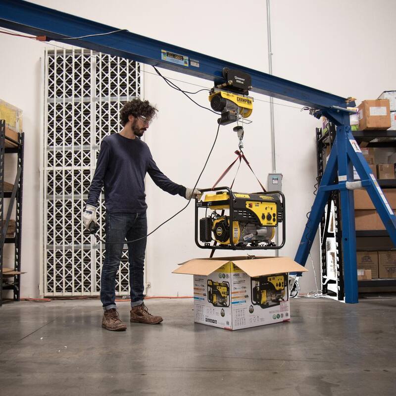 Champion Power Equipment 440/880 120-Volt Hoist - 18890