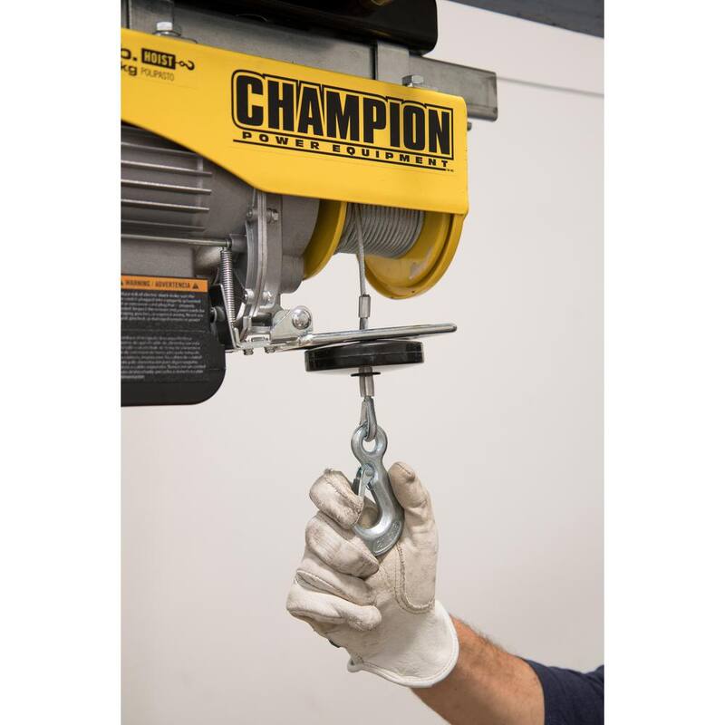 Champion Power Equipment 440/880 120-Volt Hoist - 18890