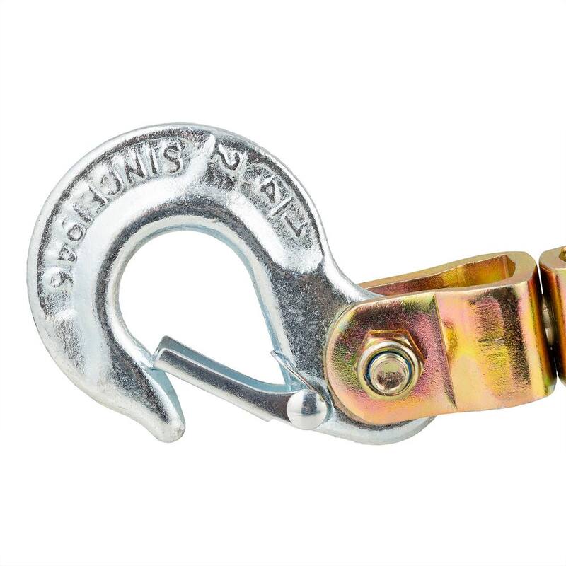 Maasdam Pow'R Pull 1,500 lb. 3/4-Ton Capacity 22 ft. Max Lift 15:1 Leverage Winch Puller Come Along Tool with Included Cable - 264S-5