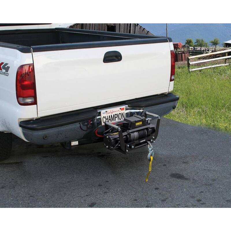 Champion Power Equipment Truck/SUV Synthetic Rope Winch Kit with Hawse Fairlead - 100427