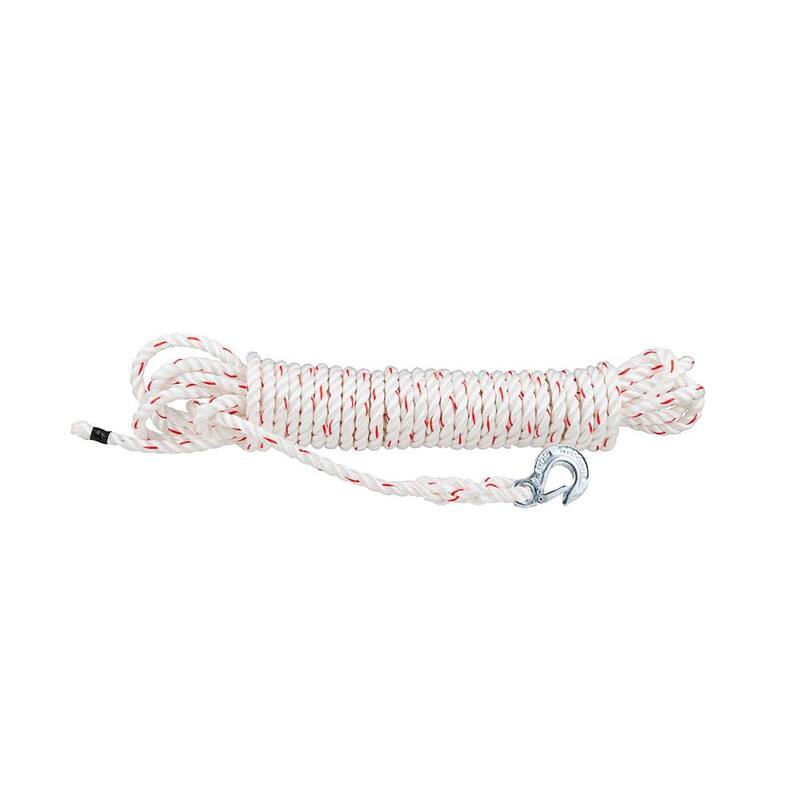 Maasdam Pow'R Pull 1,500 lb. 3/4 Ton Capacity 10:1 Leverage Rope Puller Come Along Tool with 50 ft. of Highway Approved Rope - A-50
