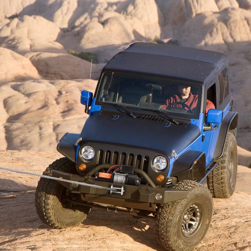 VEVOR Electric Winch 4500 lbs. Load Capacity Vehicles Winch with 39 ft. Steel Cable and Wireless Handheld Remote - GSSJPGSSYCYCAZZ41V9