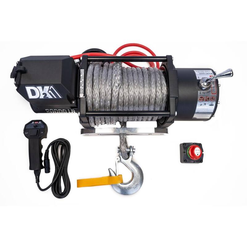 DK2 20,000 lbs. Premium Electric OEM Win. (Synthetic Rope Included) - S20000-SR