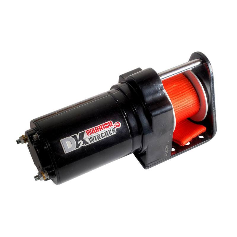 DK2 Warrior 3,000 lbs. Capacity 12-Volt Snow Plow Winch - EW8020