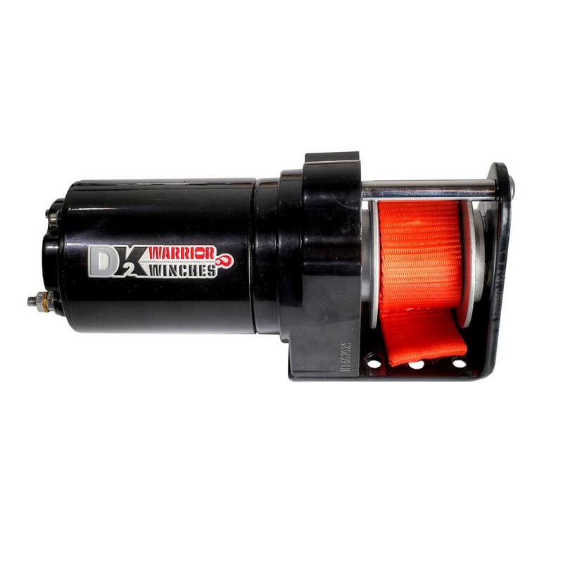 DK2 Warrior 3,000 lbs. Capacity 12-Volt Snow Plow Winch - EW8020