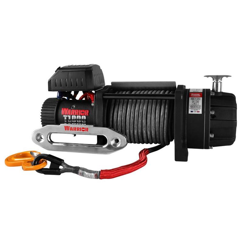DK2 10,000 lbs. Capacity Electric Elite Combat Winch with Synthetic Rope - T1000-100AE