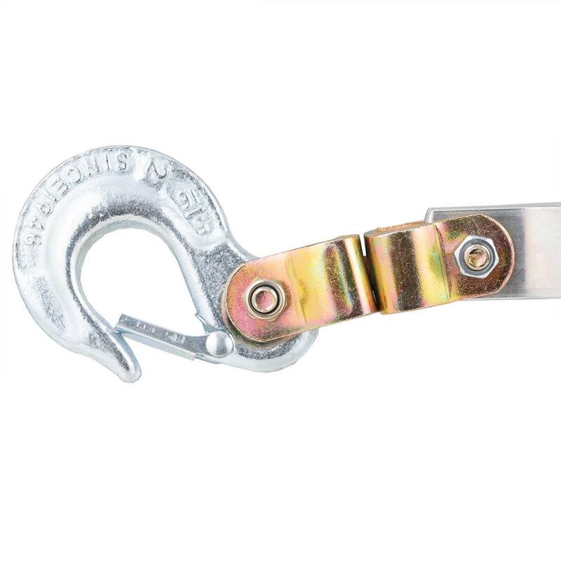 Maasdam Pow'R Pull 1 to 2-ton Capacity Convertible Winch Puller Come Along Tool with Included Cable - 144C-6
