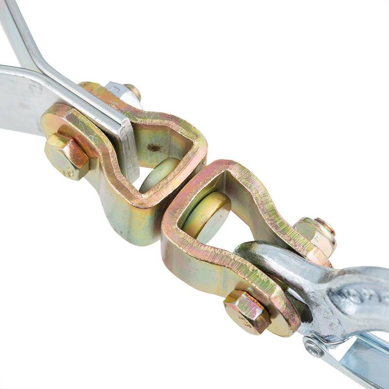 Maasdam Pow'R Pull 1 to 2-ton Capacity Convertible Winch Puller Come Along Tool with Included Cable - 144C-6