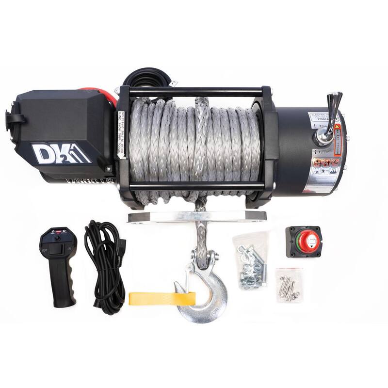 DK2 17,500 lbs. Premium Electric OEM Win. (Synthetic Rope Included) - S17500-SR