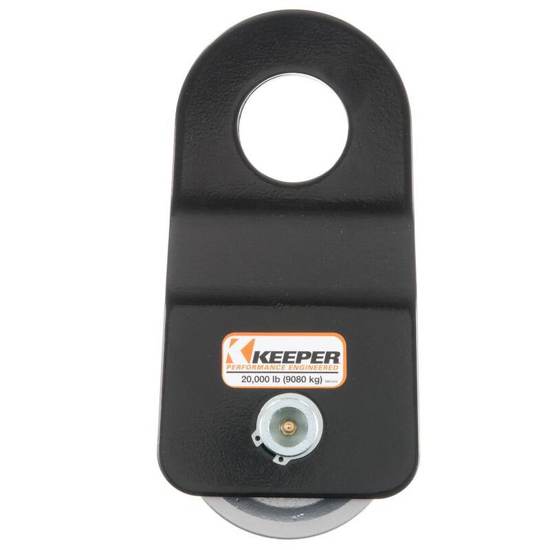 Keeper 20,000 lbs. Capacity Winch Pulley Block Assembly - KWA14550-1