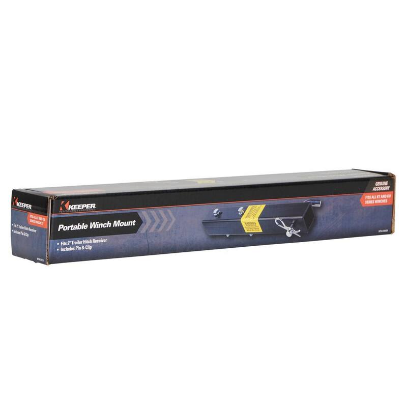 Keeper 2 in. Receiver Hitch Mount for Winches - KTA14131-1