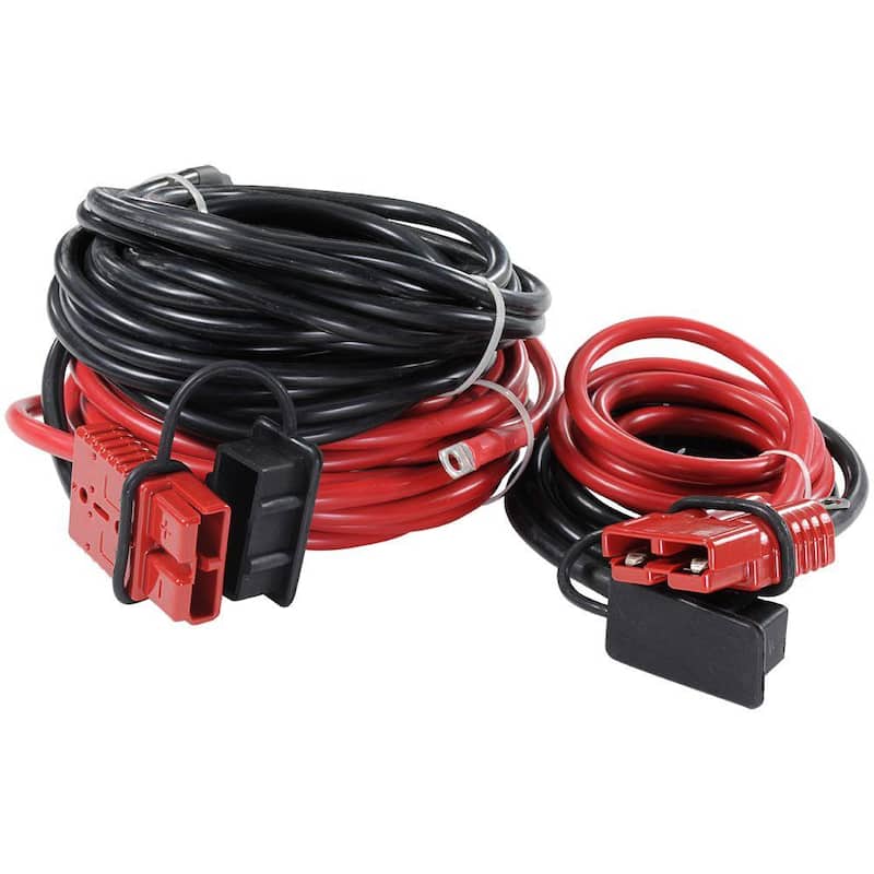 Keeper Trailer Wiring Kit with 2 AWG Wire for 25 ft. and 6 ft. and Quick Connect for KW Series Winches - KWA14607-1