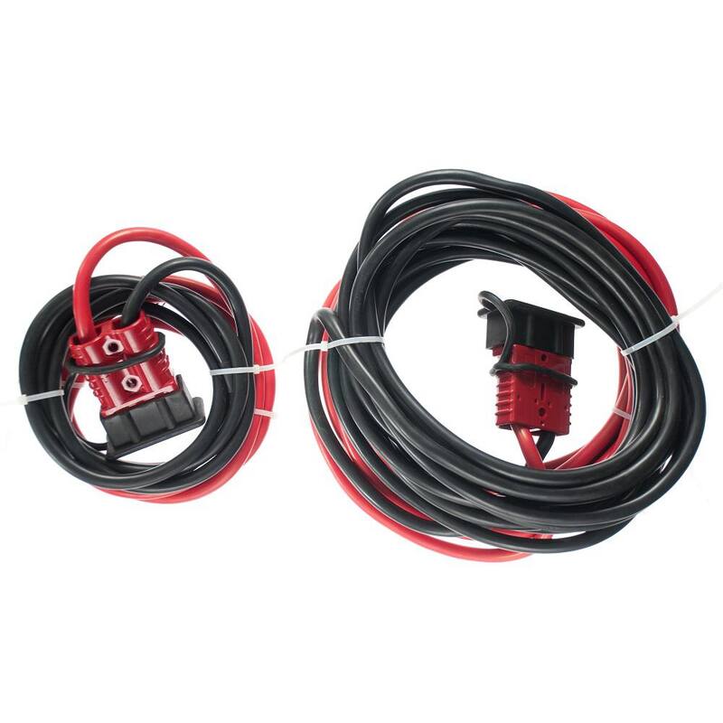 Keeper Trailer Wiring Kit with 2 AWG Wire for 25 ft. and 6 ft. and Quick Connect for KW Series Winches - KWA14607-1