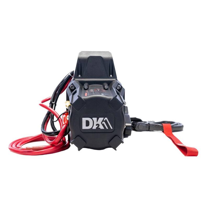 DK2 8,000 lb. Capacity 12-Volt Electric Winch with 95 ft. Steel Cable - S8000