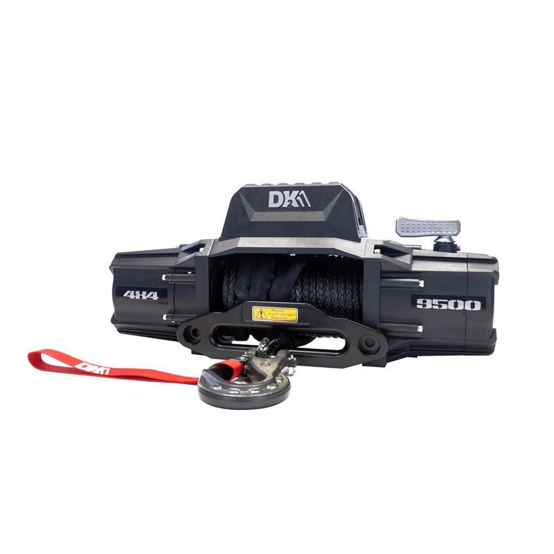 DK2 9,500 lb. Capacity 12-Volt Electric Winch with 85 ft. Steel Cable - S9500