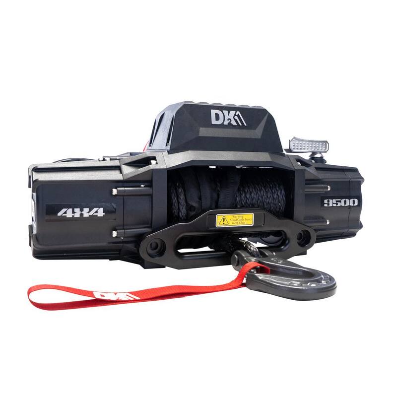 DK2 9,500 lb. Capacity 12-Volt Electric Winch with 85 ft. Steel Cable - S9500