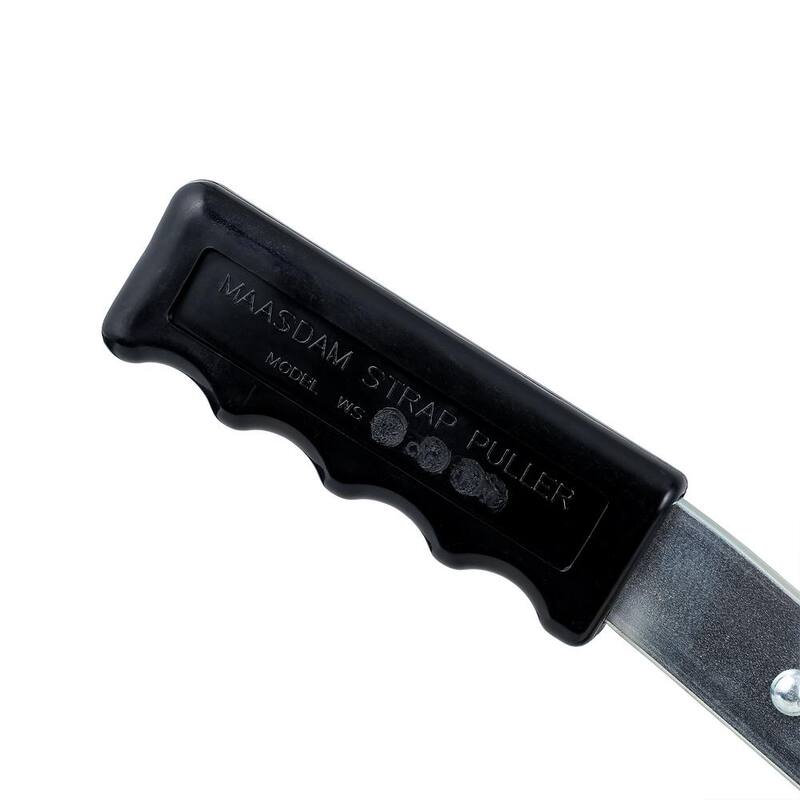Maasdam Pow'R Pull 4,000 lb. 2-Ton Capacity 12 ft. Max Lift 10:1 Leverage Web Strap Puller Come Along Tool - WS-2